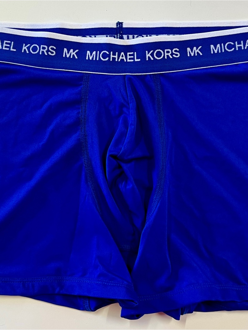 Michael Kors Royal Blue Logo Activewear Briefs